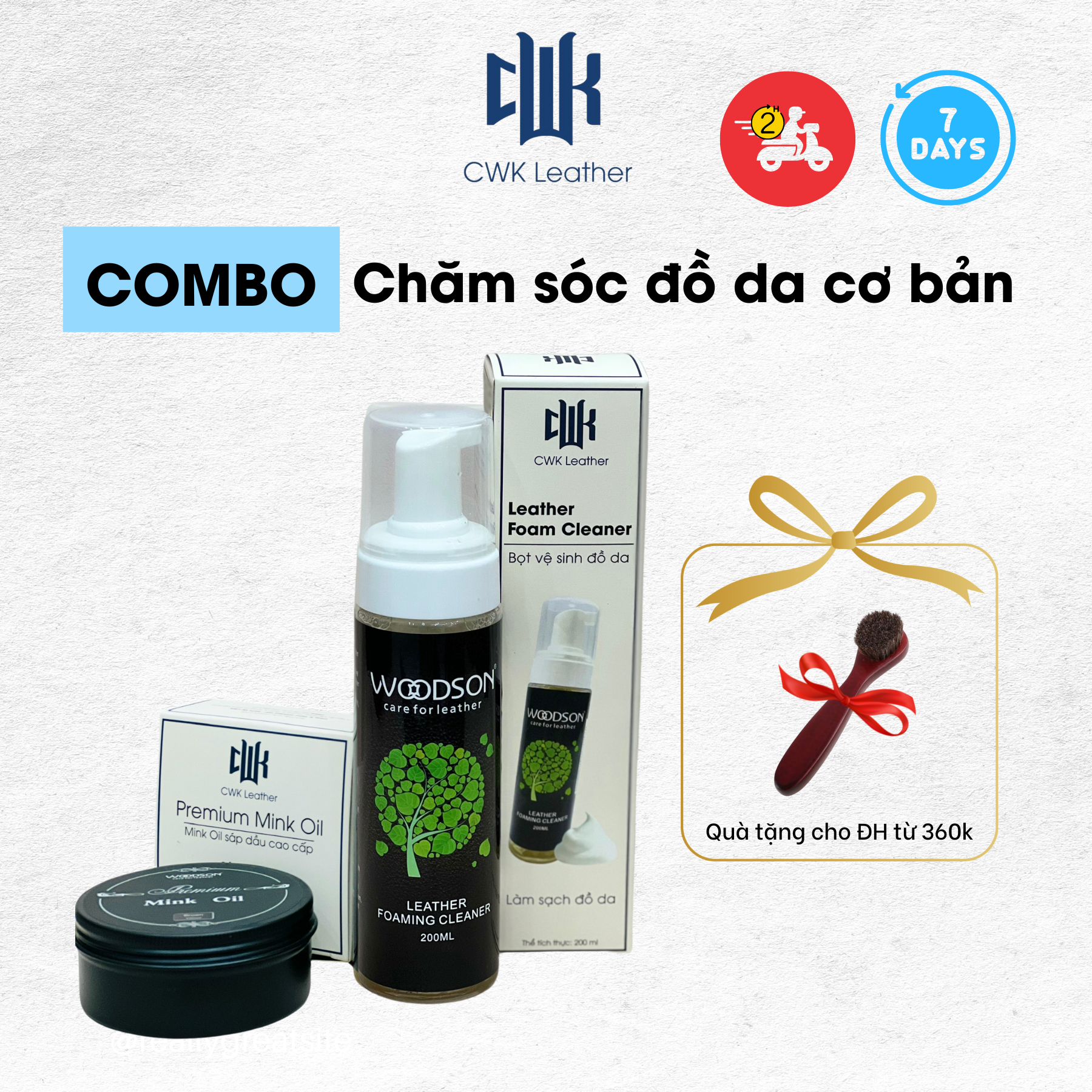 Combo chăm sóc đồ da cơ bản