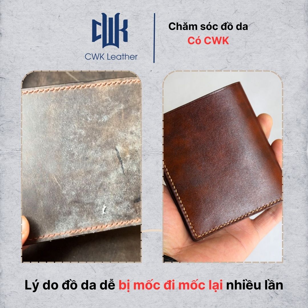 Lý do đồ da dễ bị mốc đi mốc lại nhiều lần