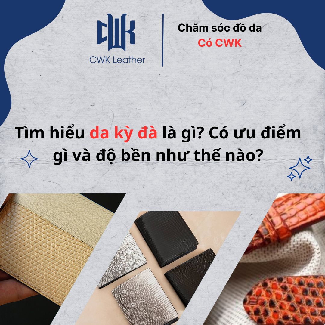 Tìm hiểu da kỳ đà là gì? Có ưu điểm gì và độ bền như thế nào?