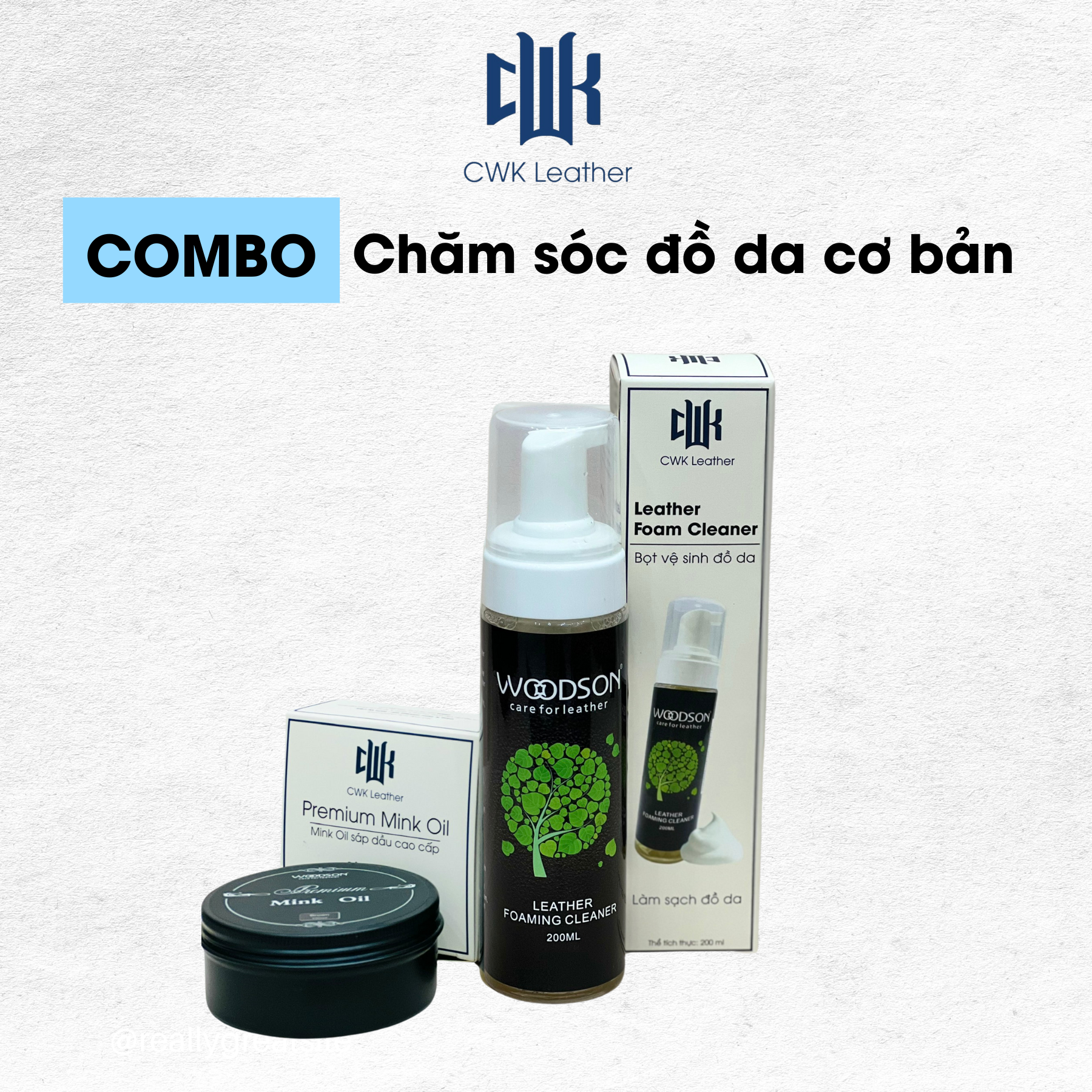 Combo chăm sóc đồ da cơ bản